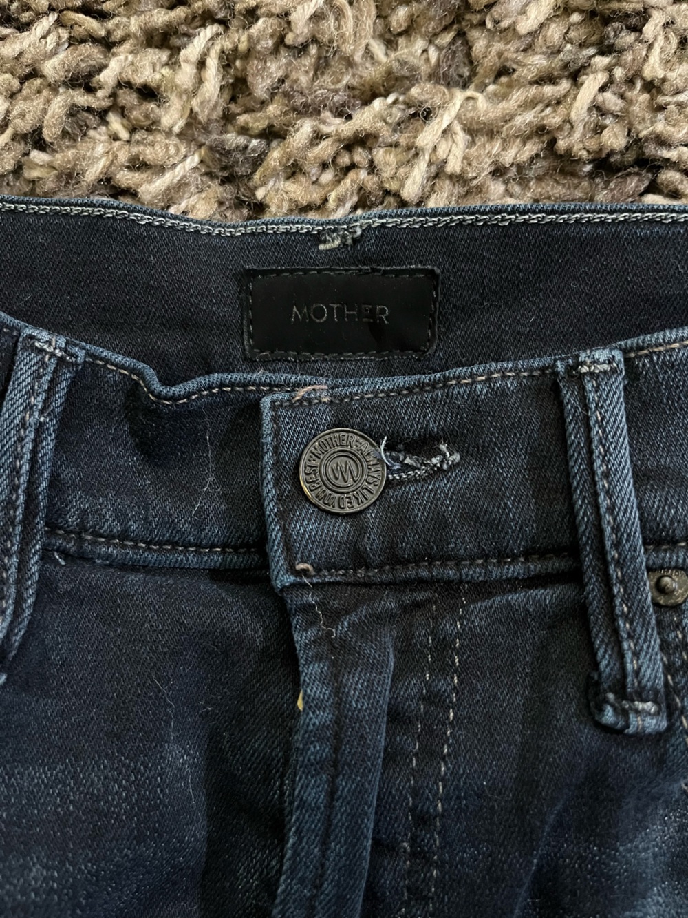 MY26 Mother The Stunner Zip Two Step Fray Jeans Last Call - Picture 6 of 8
